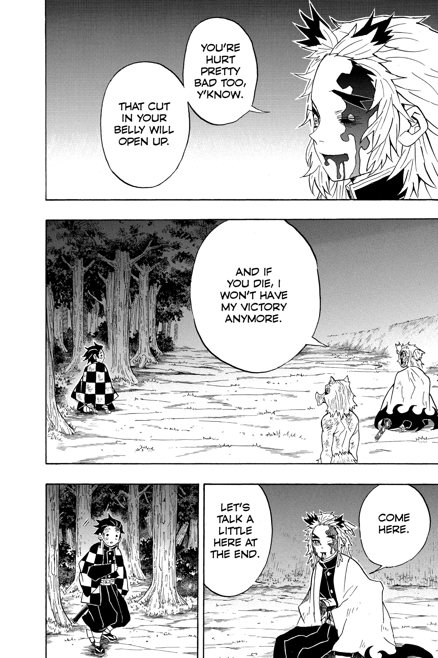Demon Slayer Vol. 8, p.86 — VIZ English panel