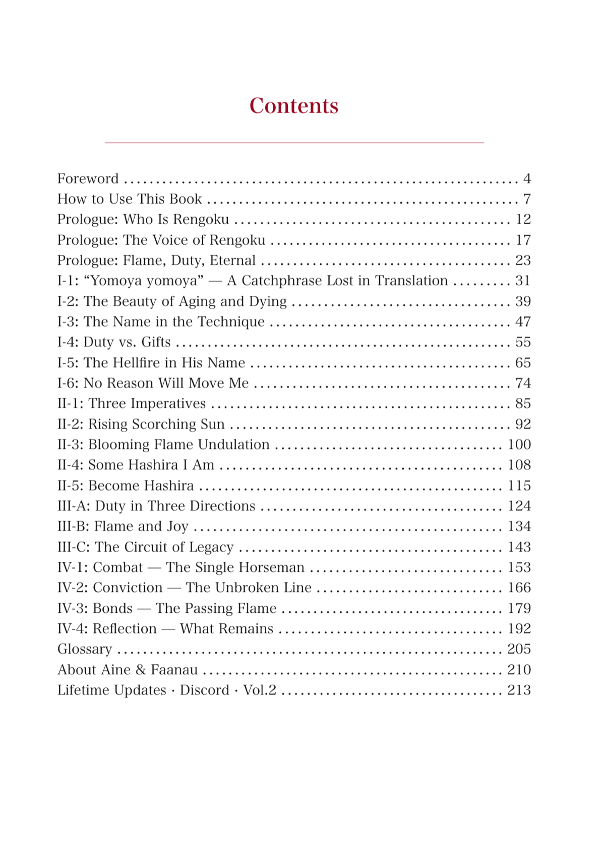 Table of contents — 28 chapters across Pitfalls, Gems, Wisdom, and Yojijukugo